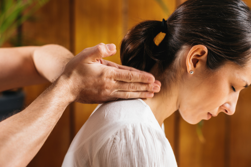 Women receiving Thai Massage Therapy at Form and Function in Markham